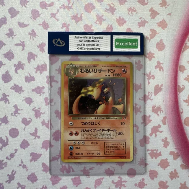 Carte Pokémon Dracaufeu Obscur Holo Team Rocket Japanese Wizards