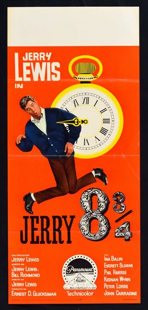 Affiche Jerry 8 Et 3/4 The Patsy Jerry Lewis Carradine Ina Balin Sloane L102