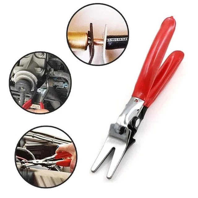 Hose Clamp Pliers Car Water Pipe Fuel Coolant Spring .Bundle Tools-- E6G8