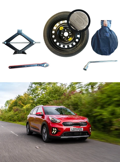 Roue De Secours Galette 17" 135/90 R17 | Compatible Mazda CX-5, Kia Sportage, Hyundai Tucson | Kit Complet
