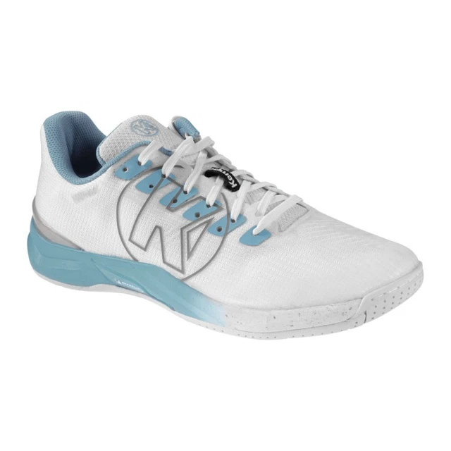 Kempa Attack Pro 2.0 Women's White Aqua Handball Shoes