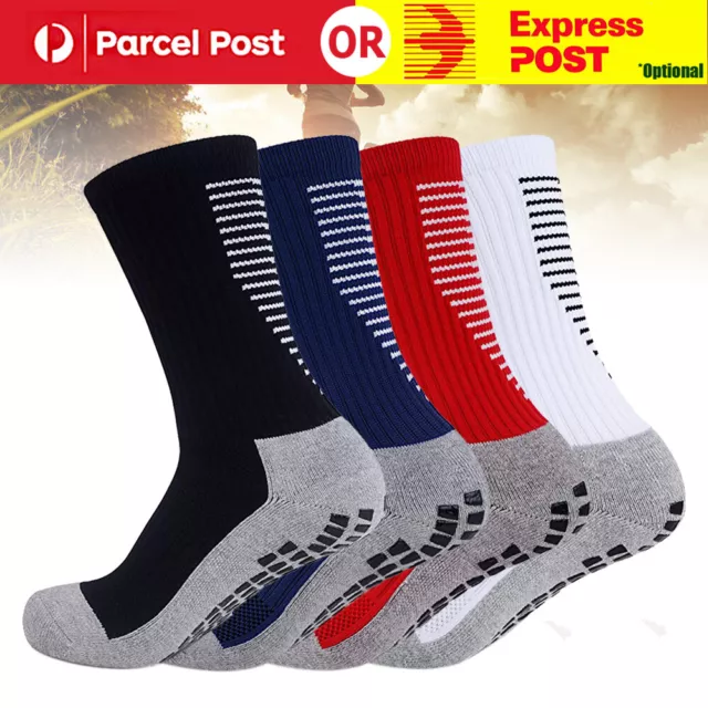 Sports Socks Anti-Slip Skid Hospital Soccer Basketball Football Grip Dots Train