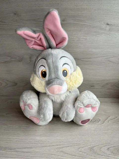 Thumper Bambi Disney Store Stamped Soft Toy Plush Rare 13"
