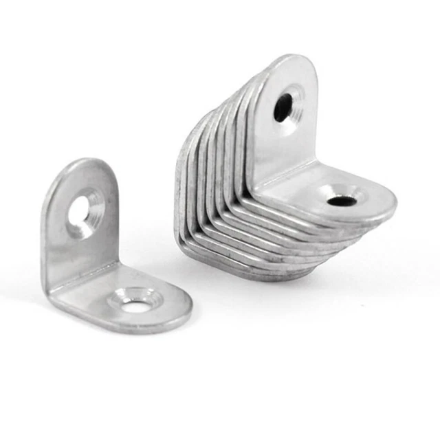 20 Pcs Decorative Shelves Fastener Brackets Heavy Duty Right Angle