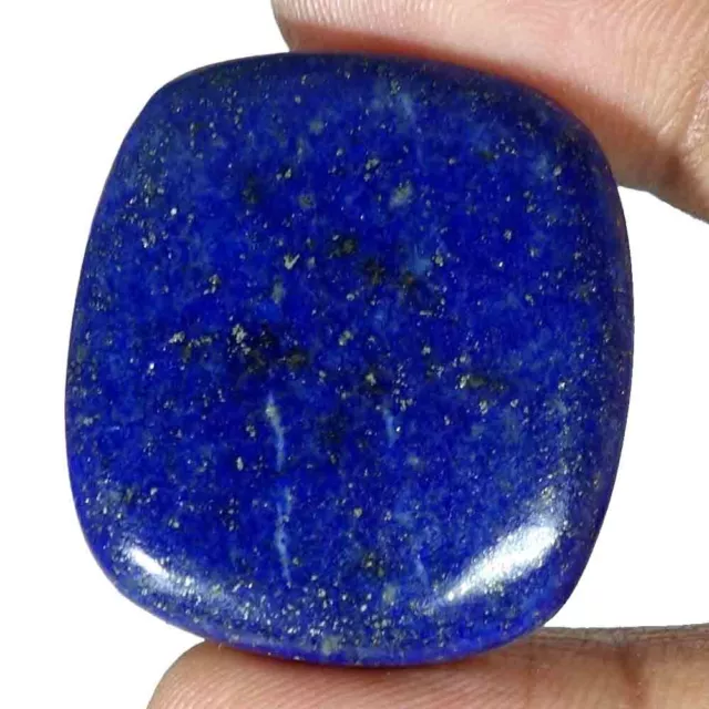 Lovely Natural Unique Lapis Lazuli Oval Cushion Cabochon Flat Loose Gemstone