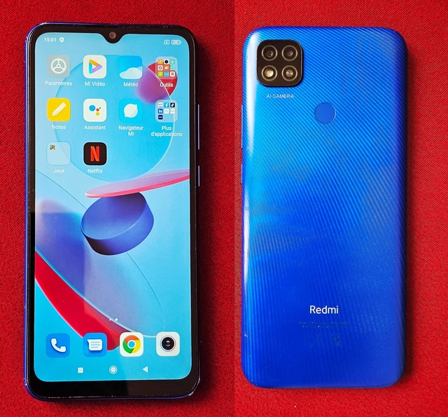 Smartphone Xiaomi Redmi 9AT 32Go/2Go Noir - Débloqué - Écran 6.53" - Jamais Utilisé