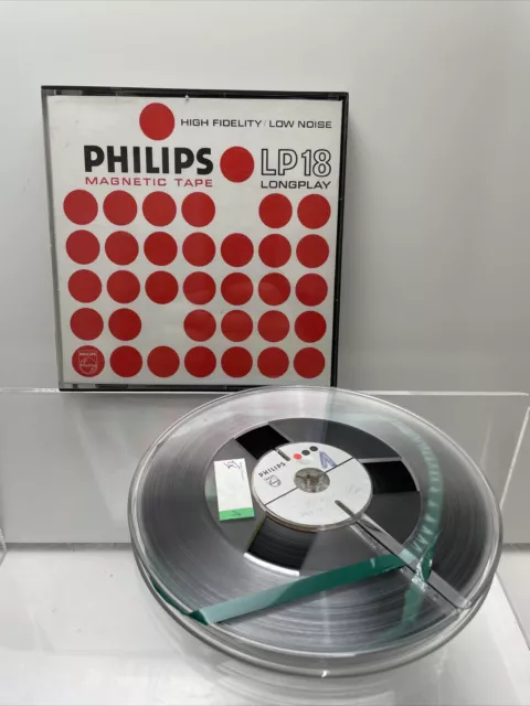 ⭐️ Philips LP18 Magnetic Tape Tonband - Vintage