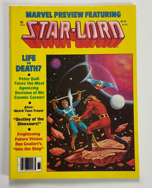 Marvel Preview #18 STAR-LORD Comic Magazine 1979 Bronze Age Guardians VF/NM 9.0