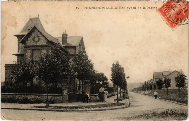 CPA Franconville Boulevard de la Mairie FRANCE (1307781)