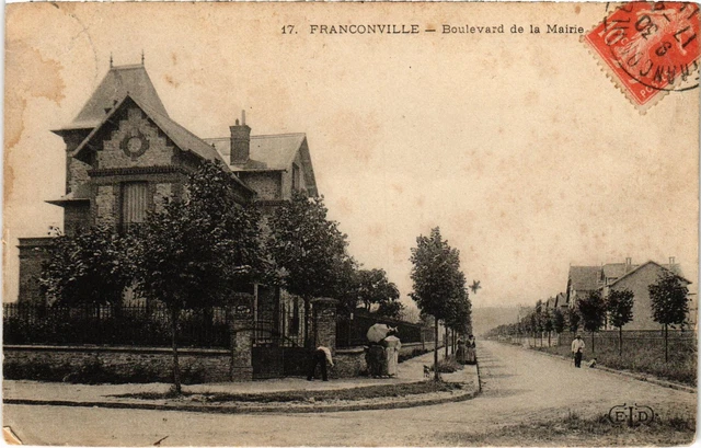 CPA Franconville Boulevard de la Mairie FRANCE (1307781)