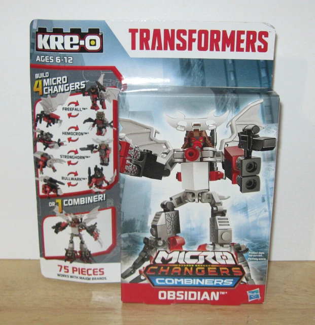 Transformers ~ Kre-O Micro Changers Combiners ~ Decepticon Obsidian ~ NIP VHTF