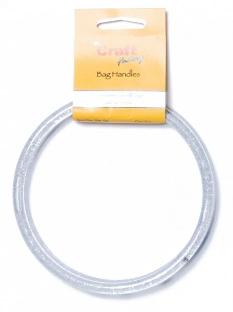Craft Factory Tasche Griffe silber - 130 mm - pro Packung