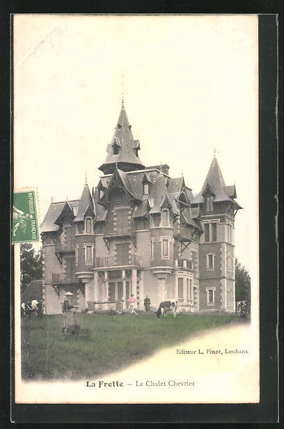 CPA La Frette, Le Chalet Chevrier 1914