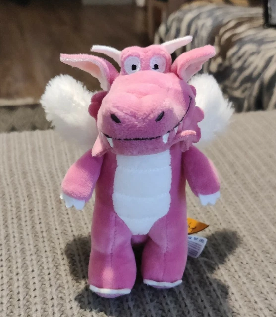 ZOG FLYING DOCTORS Pink Dragon 6" Soft Toy Plush Aurora Julia Donaldson