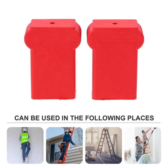2 PCS LADDER Feet Pads Lift Cap Service Life Protectors Wear and Tear £