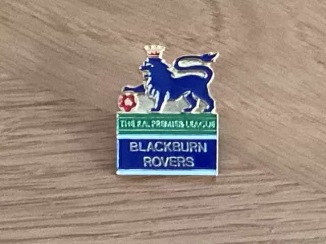 Blackburn Rovers football club pin badge  FA Premier League — rare collectable!