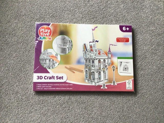 Playtive junior clearance 3d craft set