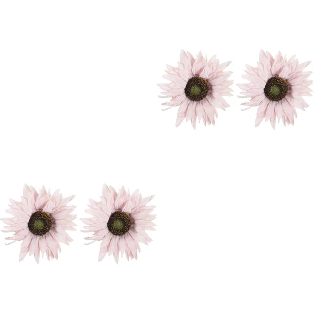 4 Pcs Sunflower Curtain Tie Back Holders Drapery Holdback Clips Home Office