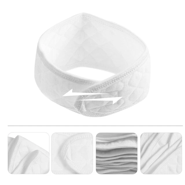 12 PCS BABY Belts Umbilical Cord Newborn Breathable Belly Binder White