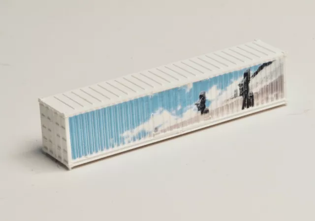 1 each Standard Shipping Container 40' Z-scale Marklin Easter Islands