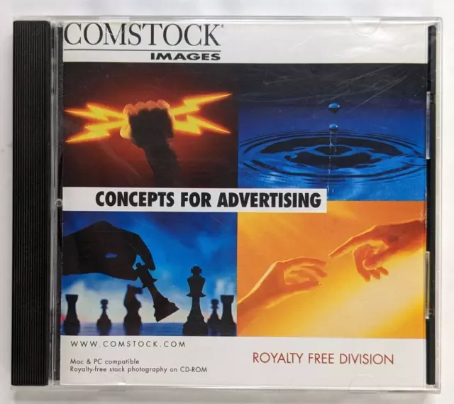 Comstock Images Concepts For Advertising Royalty-Free MAC PC CD-ROM
