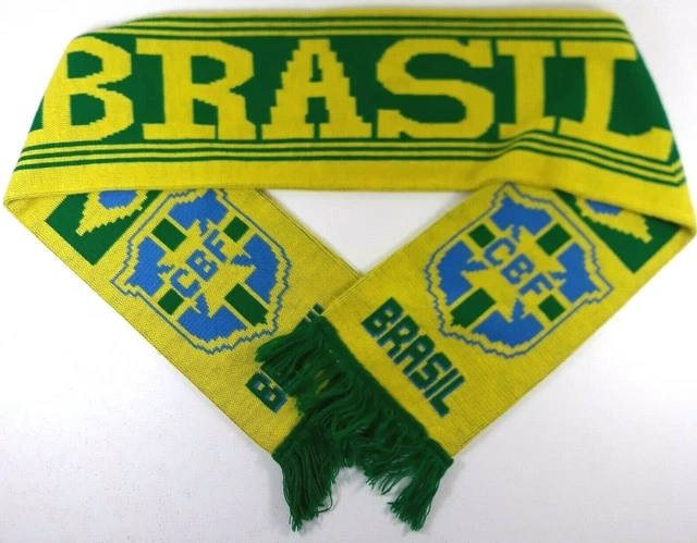 Echarpe BRASIL CBF 4 étoiles Football - ARGUS FOOT & SPORTS