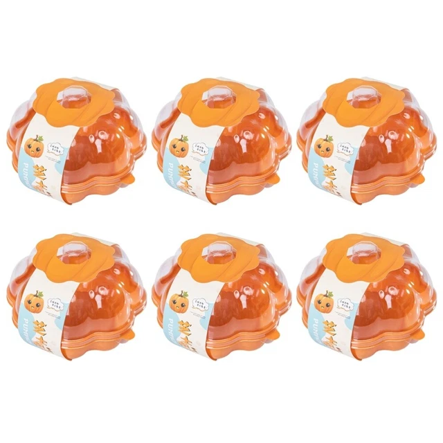 6 cajas de embalaje de pastel de otoño Favor cajas de embalaje de ventana embalaje de ventana