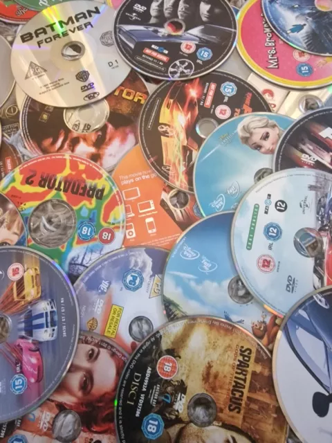 🎥 🍿 Joblot 200 DVD/ discs ONLY Movies, Tv Shows Kids/adults 🍿 🎥