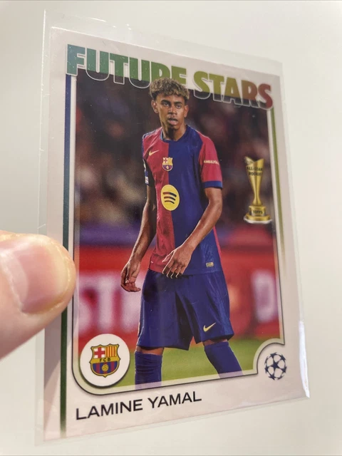TOPPS UCC FLAGSHIP Edition 2024/25 LAMINE YAMAL Future Stars #27 FC