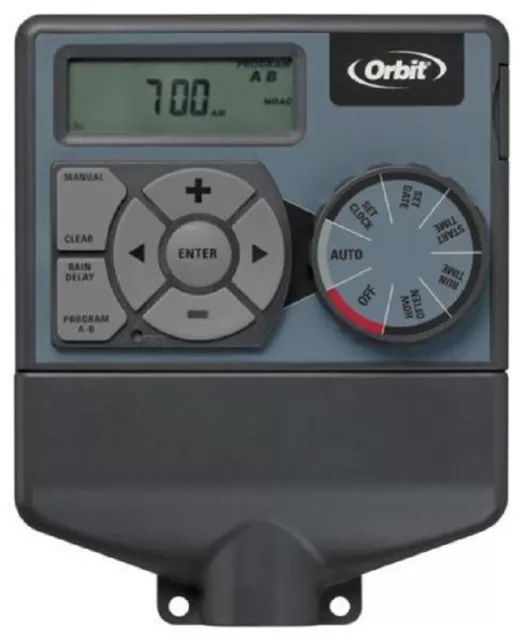 Centralina Programmatore Orbit Timer IRRIGAZIONE 4 Stazioni Zone 24V a batteria