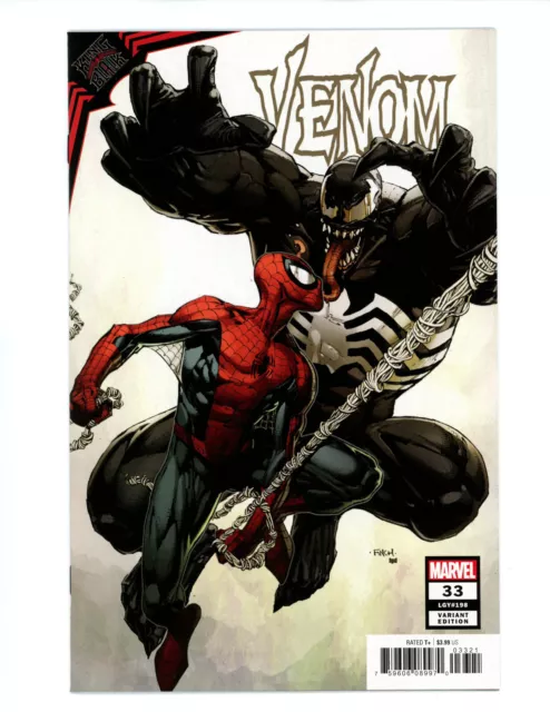 Venom #33 - David Finch 1:50 Incentive vs Spider-Man Variant - 2021 Marvel