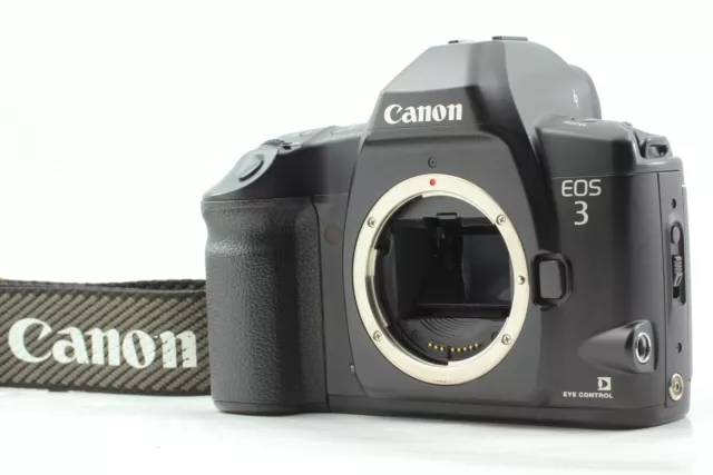 [MINT] W/strap Canon EOS 3 EOS-3 35mm SLR Film Camera Body From JAPAN