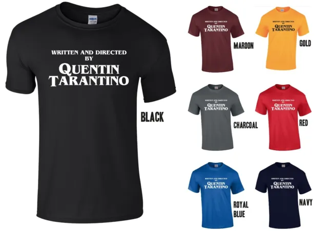 T-shirt scritta e diretta da Quentin Tarantino - stampa BIANCA - Pulp Fiction