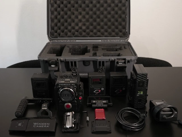 RED DIGITAL CINEMA DSMC2 DRAGON-X 6K Cinema Camera Kit with Pelican A+ Condition