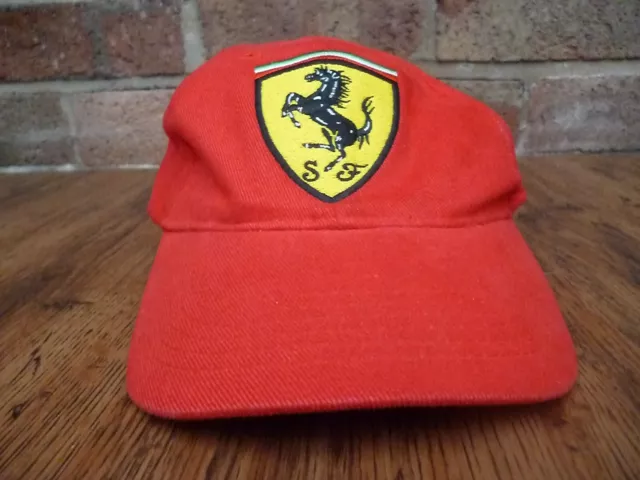 Cappellino ufficiale Ferrari F1 taglia unica rosso