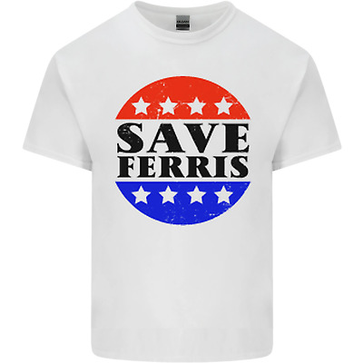 Save Ferris Divertente con effetto invecchiato 80s Film Kids T-shirt per bambini