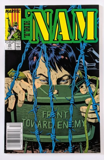 THE 'NAM 25 Marvel Comic 1988 Copper Age Nam
