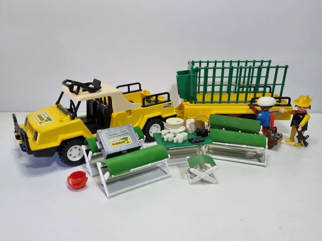 Playmobil 3532, Jeep vert Safari Ngorongoro - 3189, 3433