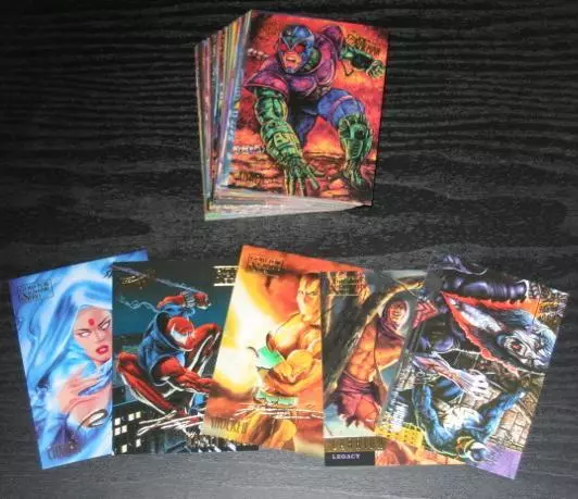 1995 Fleer Ultra Spider-Man Gold Foil Signature Parallel Cards (Select) Marvel