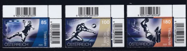 2020 - Sportmarken Kompletter Satz Eckrand Postfrisch **