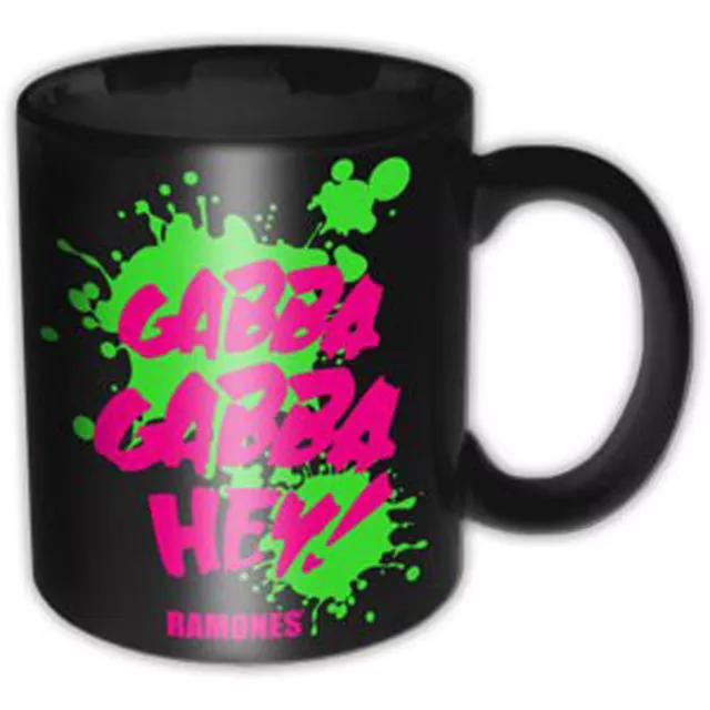 Ramones, The - Gabba Gabba Hey - Keramik Tasse - Größe Ø8,5 H9,5 cm