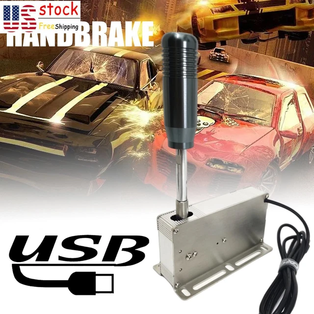 USB Sequential Shifter PC Gearshifter Handbrake For Logitech G25 G27 G29 G920 US