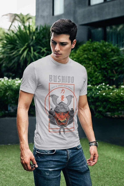 Bushido Ronin Japanese Samurai Warrior Men's T-Shirt | Screen Printed
