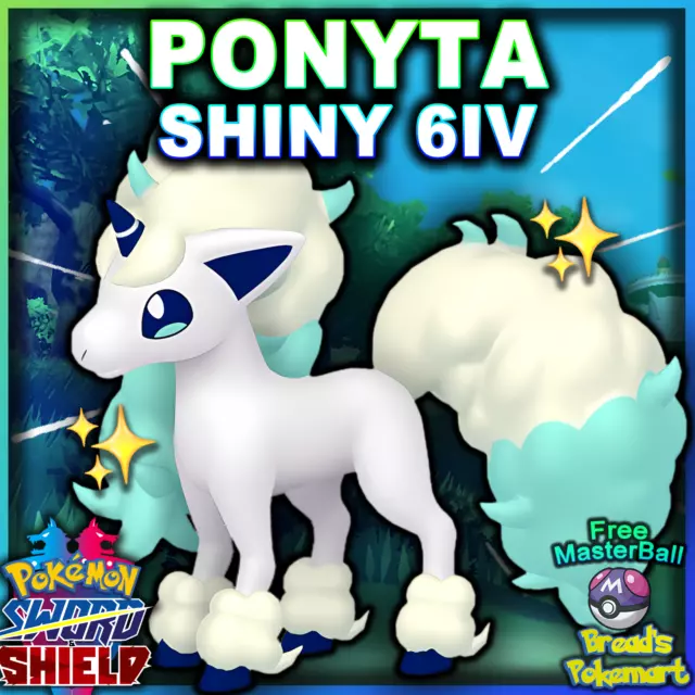 POKEMON SWORD and SHIELD ✨SHINY✨ 6IV Galar Starters! Hatch your own  +Masterballs