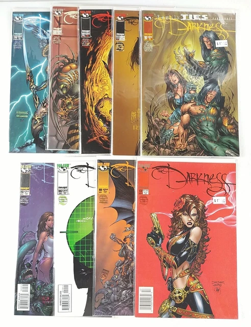 The Darkness #10 11 12 13 14 15, 17 18 19 20 Lot (1998 Image/Top Cow) Witchblade
