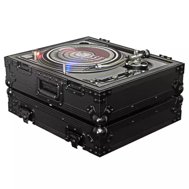Odyssey FZ1200BL Black Label Series Universal Turntable DJ Carrying Case 2