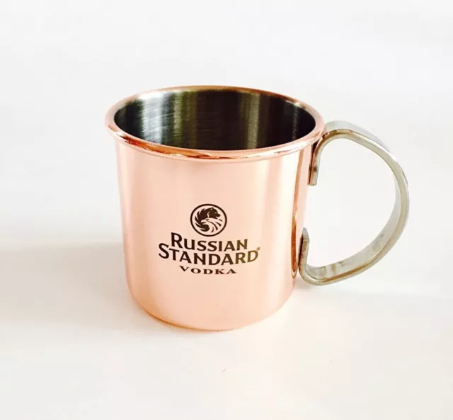 Russian Standard Vodka Design Copper Mug, Mug, Moscow Mule Mug