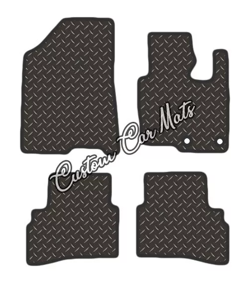 Custom Fit Hyundai Tucson Plug In Car Floor Mats In Rubber From 2021 Onwards