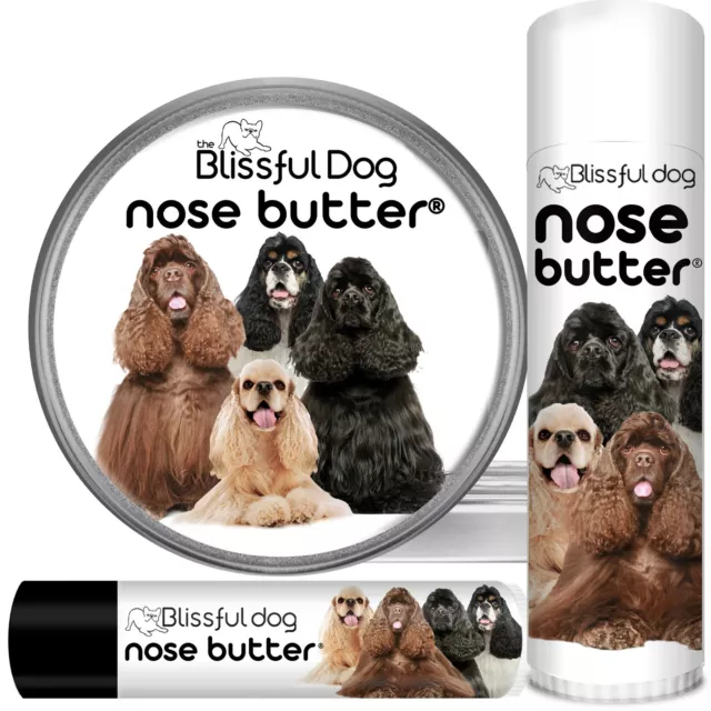 Cocker Spaniel Nose Butter | Moisturizes Rough, Dry Cocker Noses Naturally