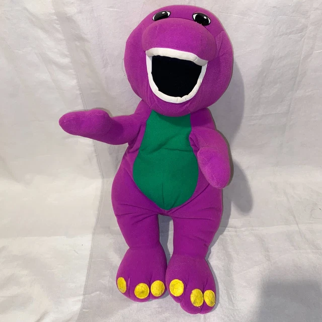 VINTAGE PLAYSKOOL TALKING Barney 71245 Interactive Toy Talking Dinosaur